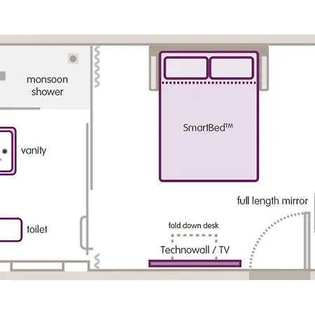 ホテル Yotelair Paris Cdg - Transit - Terminal 2e ル・メニル＝アムロ