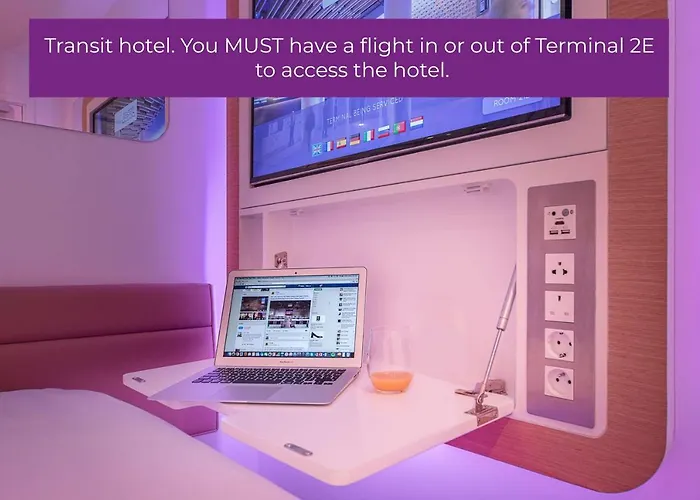 فندق Yotelair Paris Cdg - Transit - Terminal 2e 3*